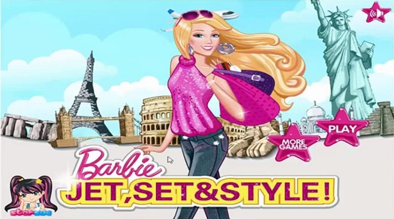 barbie jet set and style